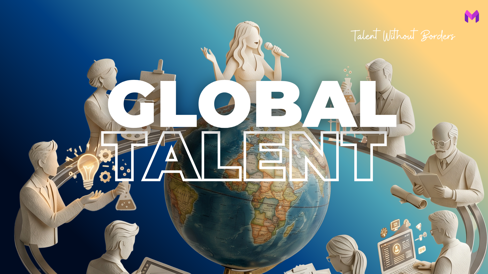 Broşür Kapak Global talent